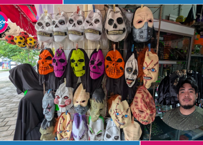 Comerciantes de Tulum esperan elevar sus ventas hasta 70% por Halloween y Día de Muertos