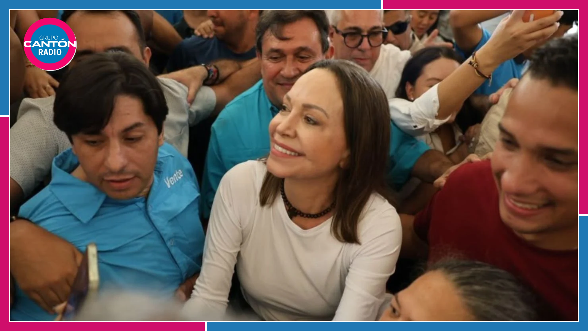 María Corina Machado regresa a Venezuela tras casi diez meses fuera del país