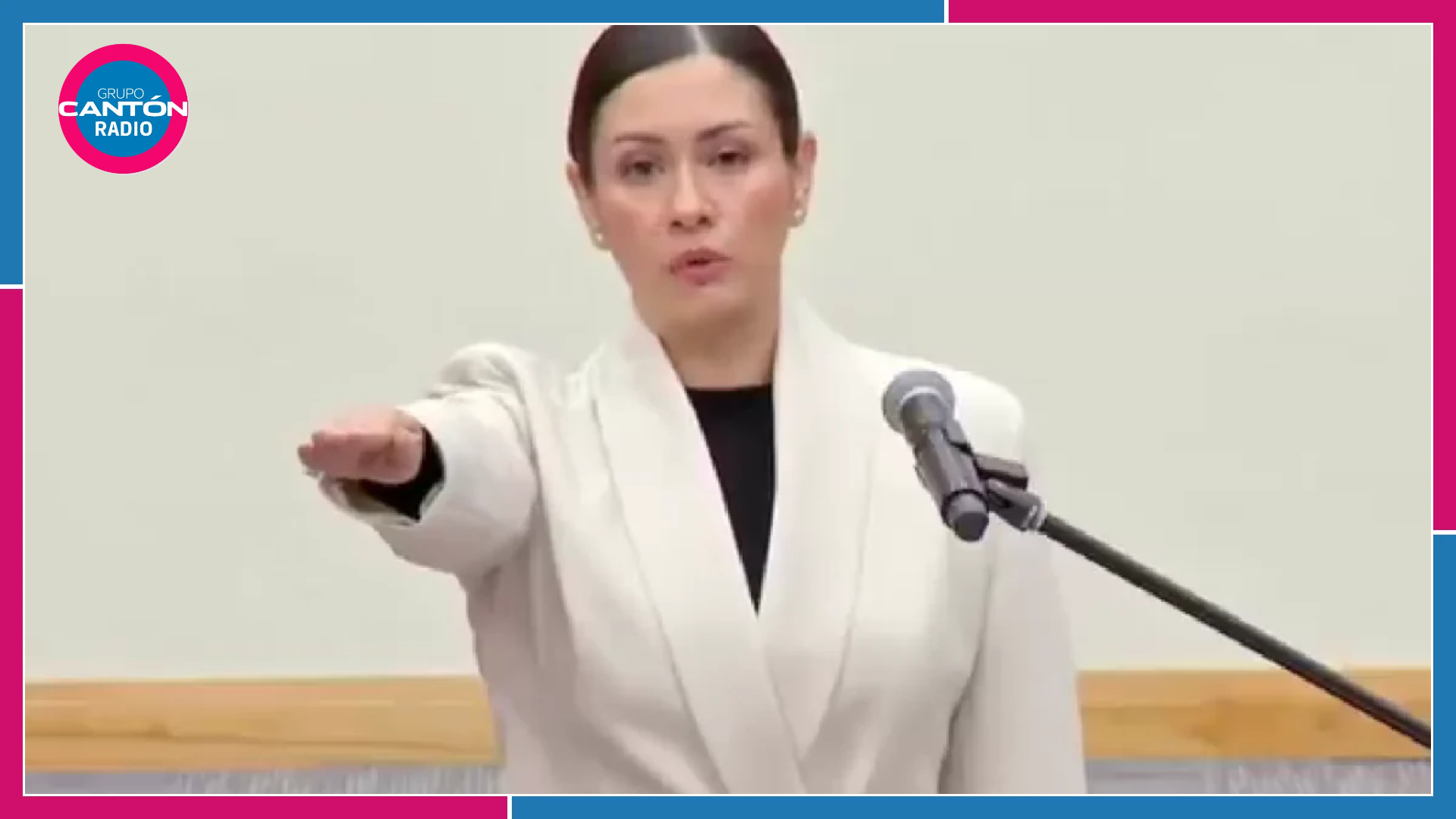 Blanca Cruz rinde protesta como presidenta provisional del INE tras renuncia de Taddei