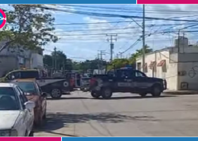 Encuentran cuerpo ensabanado en el tianguis de la Región 235 de Cancún