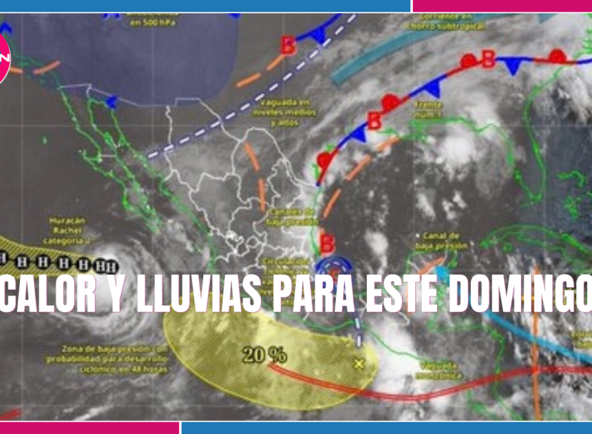Quintana Roo tendrá un domingo de lluvias fuertes y cielo nublado