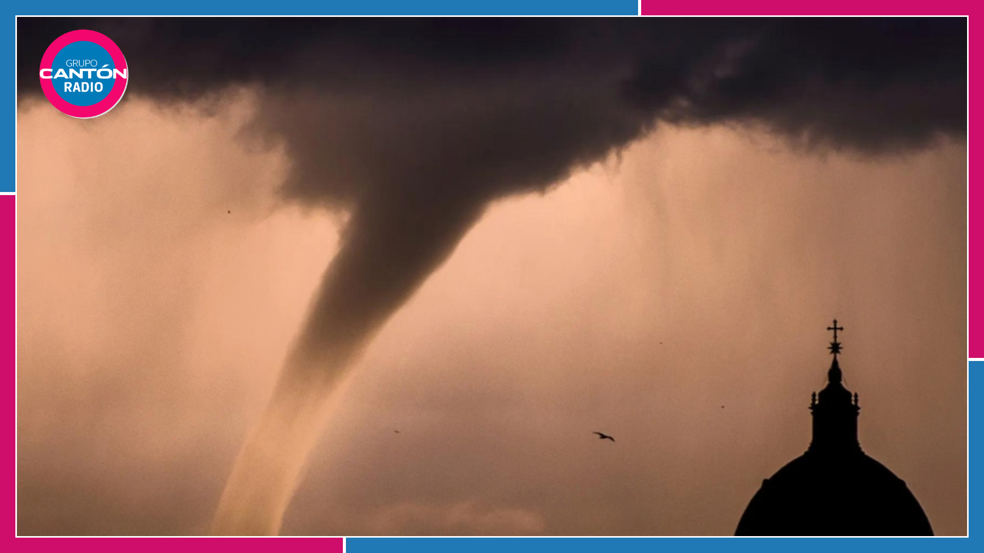 Tornados azotan Sicilia y dejan heridos y destrozos