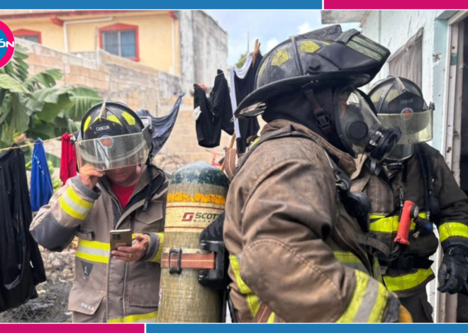 Flamazo por fuga de gas deja dos menores lesionados en Cancún