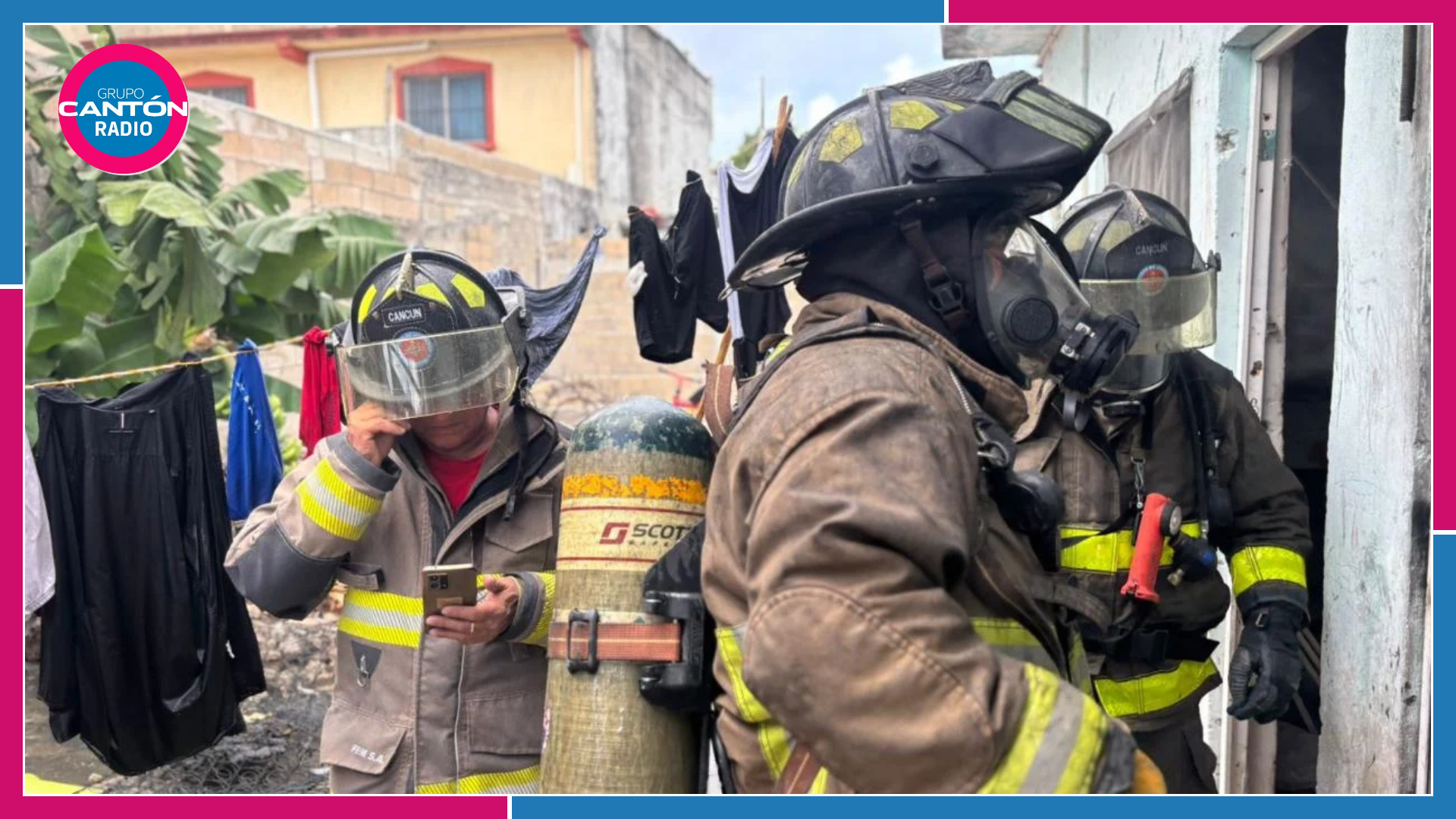 Flamazo por fuga de gas deja dos menores lesionados en Cancún