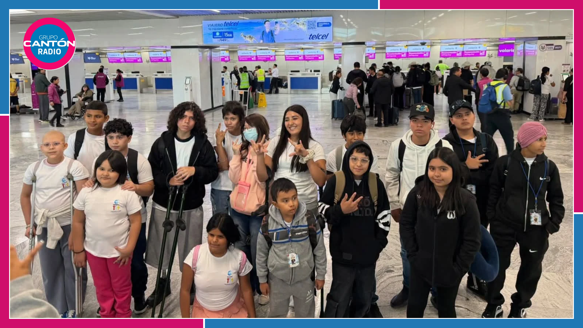 Fundación Mi Último Deseo lleva a 16 niños y jóvenes con cáncer a conocer el mar en Cozumel