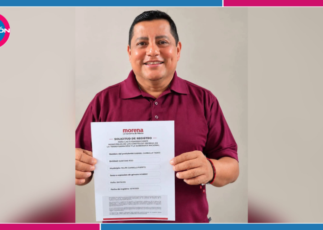 Exalcalde priista Gabriel Carballo busca volver al poder con Morena