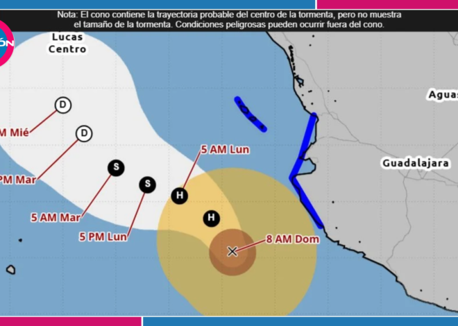 Huracán Trudy amenaza costas de Jalisco y Colima con vientos de hasta 205 km/h