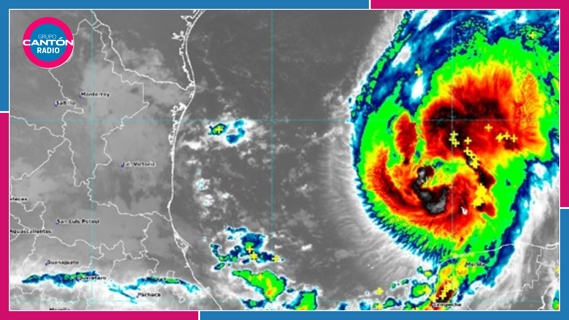 Huracán Isaias provocará lluvias en Quintana Roo