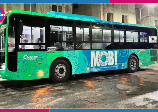 Arranca ruta 17 de MOBI en Cancún
