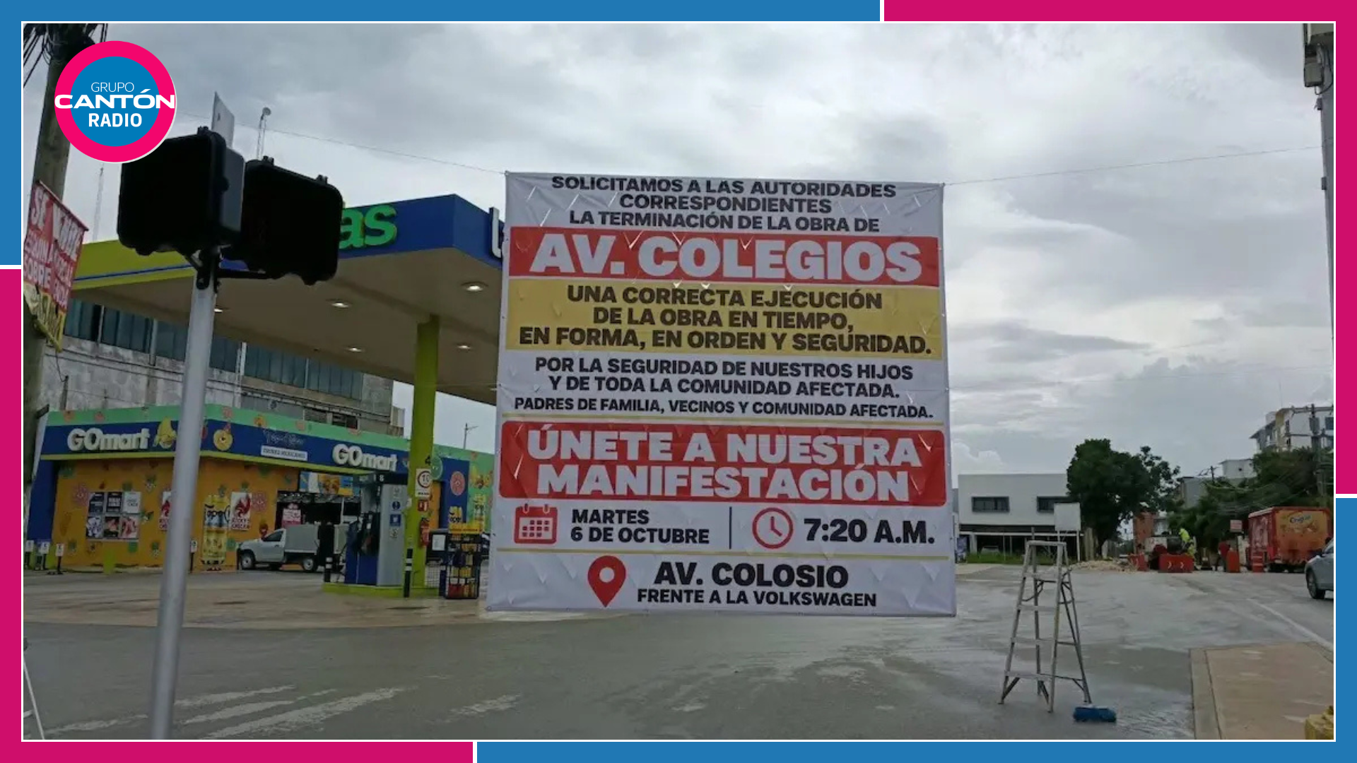 Protesta contra obra de Aguakan en Cancún queda vacía
