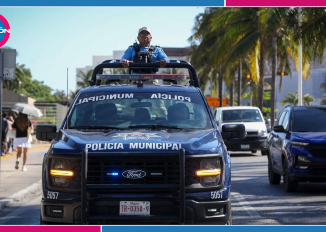 Detienen a tres hombres con drogas y motocicletas robadas en Cancún