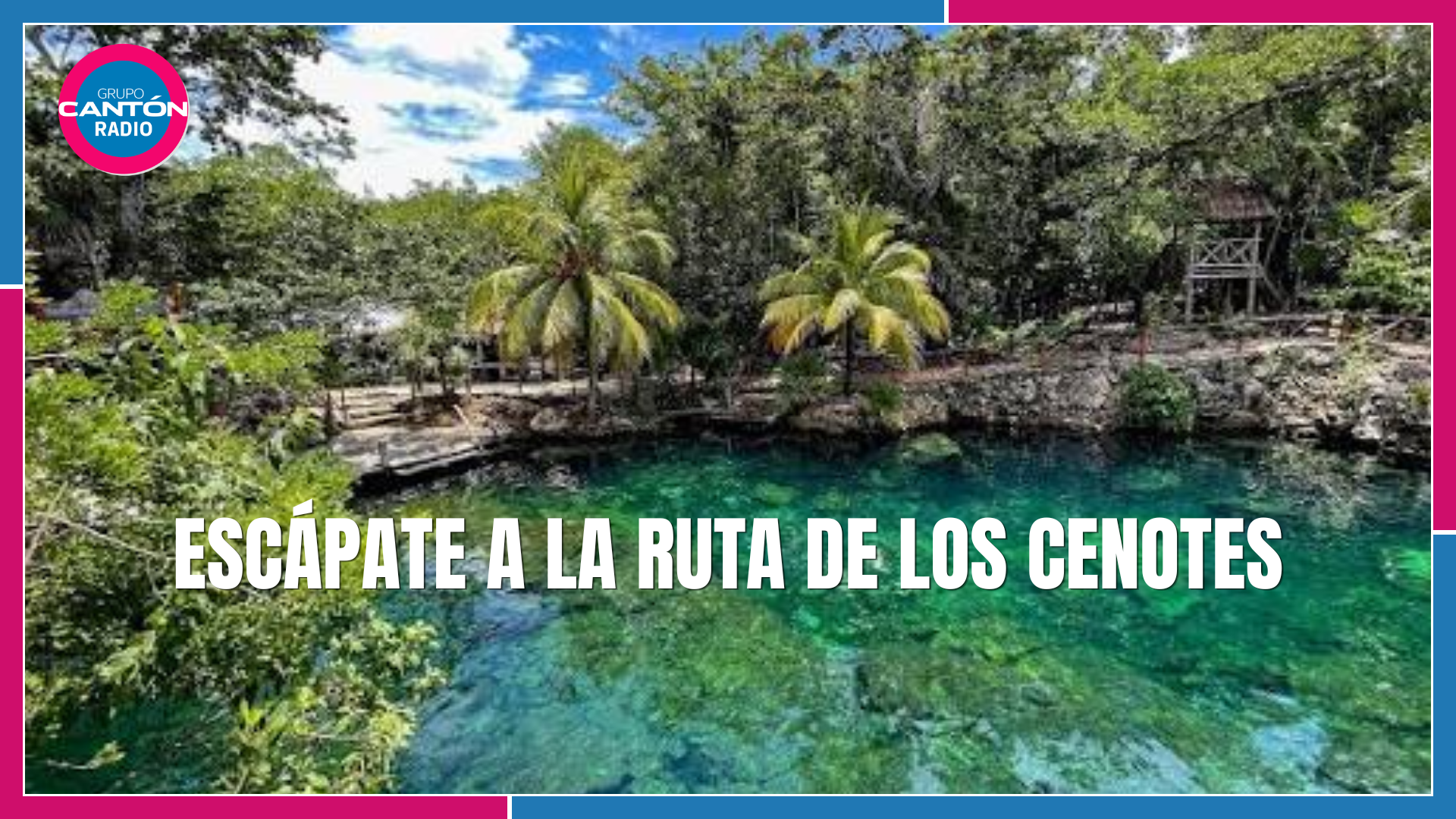 Escapada a menos de una hora de Cancun con cenotes, selva y mar