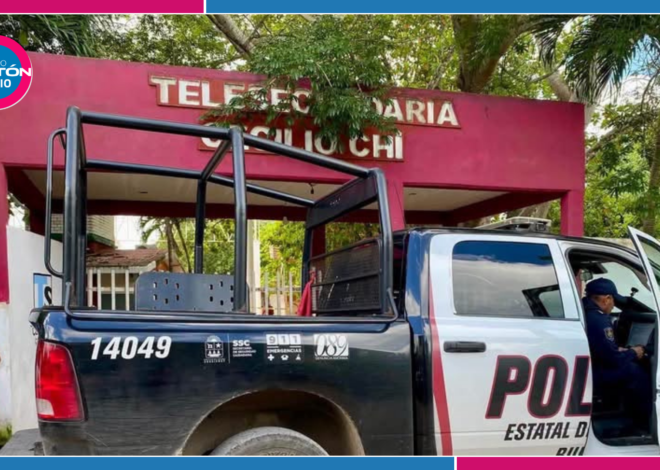 Fallece maestro al interior de una Telesecundaria en Quintana Roo