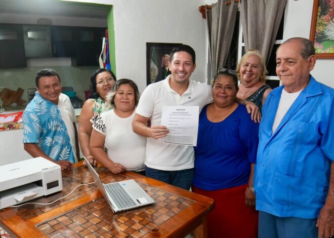 Renán Sánchez Tajonar se registra en el proceso para la Coordinación Municipal de MORENA en Cozumel
