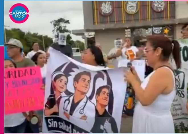 Trabajadores del IMSS exigen mejores salarios en Chetumal