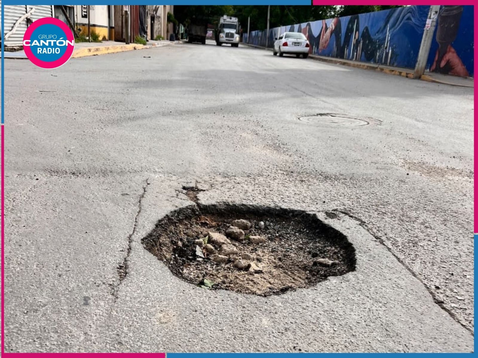 Lluvias aceleran deterioro vial en Tulum y automovilistas solicitan bacheo