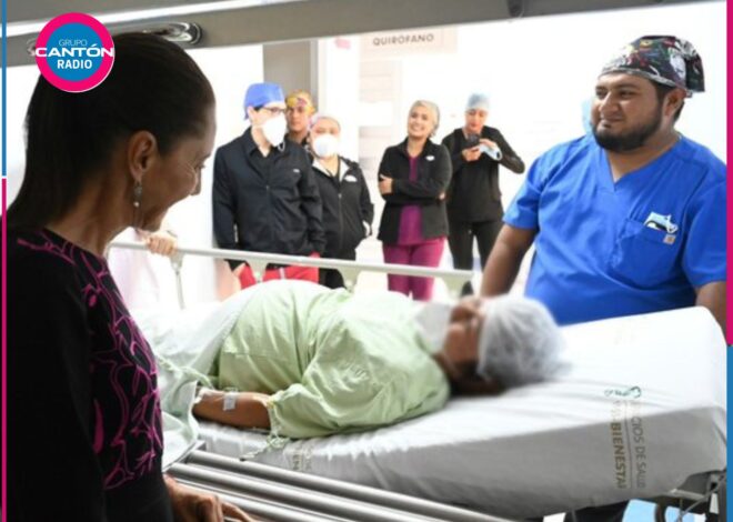 Claudia Sheinbaum supervisa avance e infraestructura de IMSS-Bienestar en Chetumal