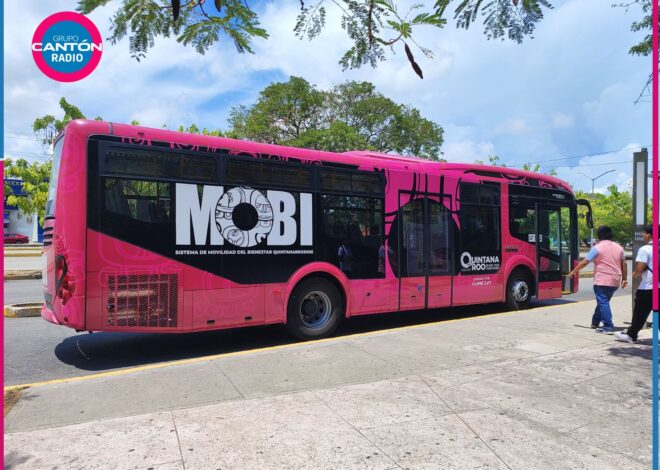 Inicia operaciones la ruta 17 de MOBI en Cancún en medio de déficit de operadores