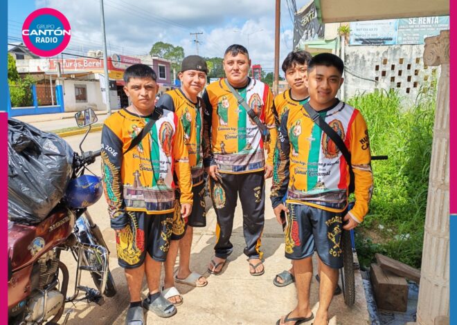 Peregrinos de Xpichil pasan por José María Morelos rumbo a la Basílica de Guadalupe