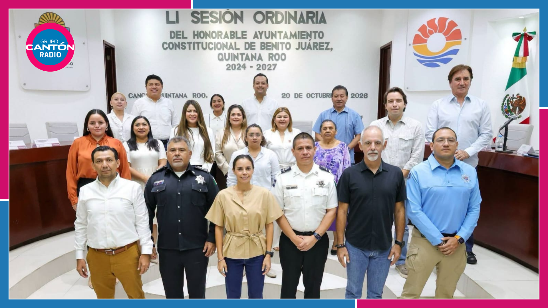 Ratifican en el cargo a mandos de la Dirección de Tránsito y la Policía Turística de Cancún