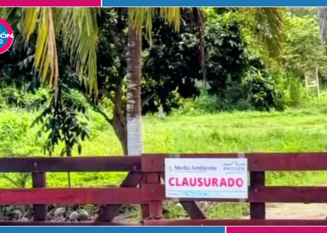 Clausura PROFEPA balneario ejidal en Xul-Ha