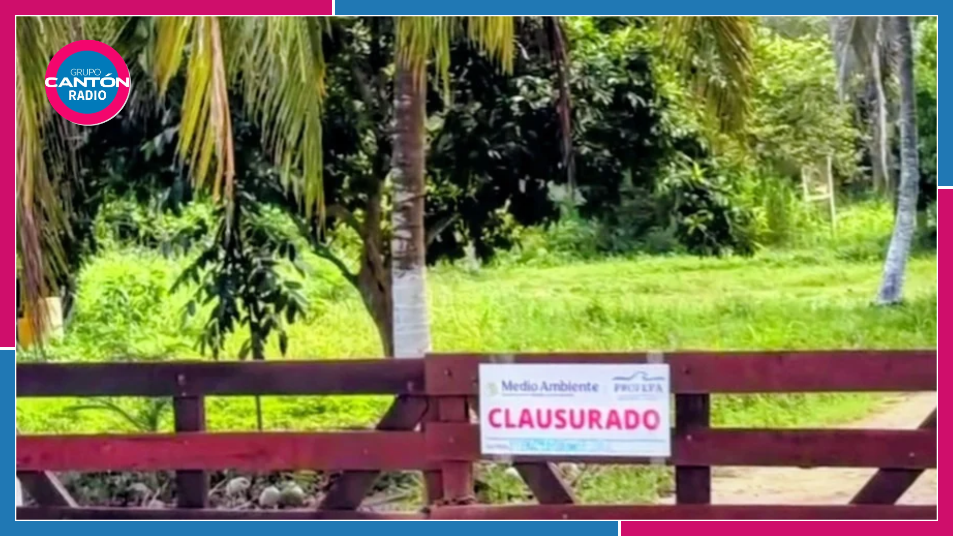 Clausura PROFEPA balneario ejidal en Xul-Ha