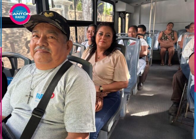 Arranca este lunes la ruta piloto de transporte Payo Obispo en Chetumal